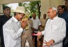 தெலங்கானா முதல்வர் KCR பீகார் முதல்வர் நிதிஷ் குமார் பாட்னாவில் இன்று சந்தித்தனர் !