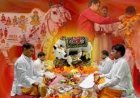 உத்தரப் பிரதேசம் : காசியில் கோமாதா கோவிலில் !