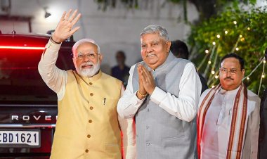புது தில்லி : துணை குடியரசுத் தலைவராக ஜெகதீப் தன்கர்  தேர்ந்தெடுக்கப்பட்டுள்ளார் !