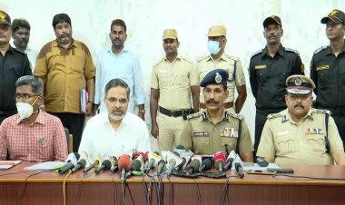 கள்ளக்குறிச்சி : 12ம் வகுப்பு படித்து வந்த 17 வயது சிறுமி உயிரிழந்த வழக்கில் 3 பேர் கைது செய்யப்பட்டுள்ளதாக தமிழ்நாடு DGP சைலேந்திரபாபு தெரிவித்துள்ளார் !