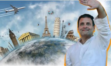 கோவா காங்கிரஸ் : நெருக்கடியை எதிர்கொள்ளும் நிலையில் ராகுல் காந்தி மீண்டும் வெளிநாடு பயணம் !